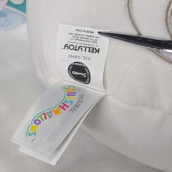 Hello Kitty Squishmallow Plush Cinnamoroll Costume Hoodie 8" Removable Hood - Picture 6 of 14